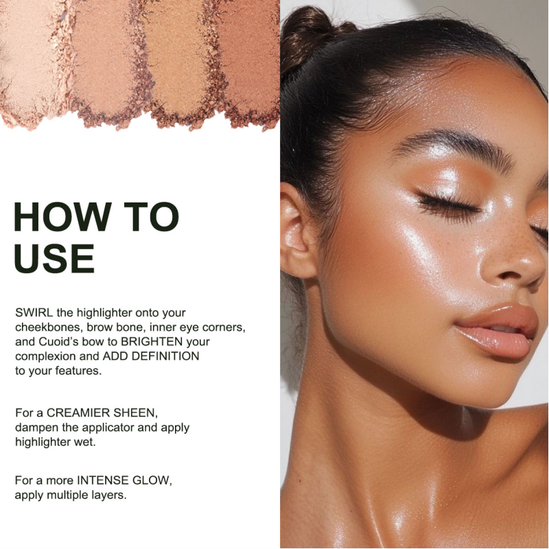 PHOERA Brighten Up Baked Highlighter Powder – image 8