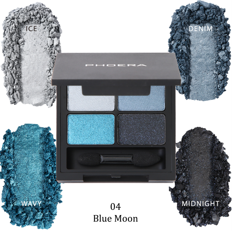 PHOERA Fours Flawless Highly Pigmented Shadow Palette – image 12