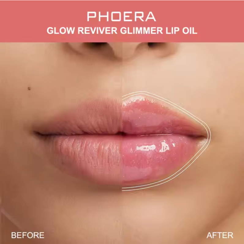 PHOERA Glow Reviver Lip Oil Glimmer – image 5