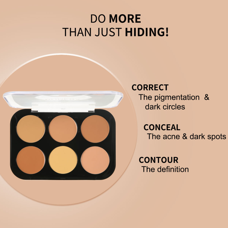 PHOERA Cream Concealer Correct Contour Palette – image 8