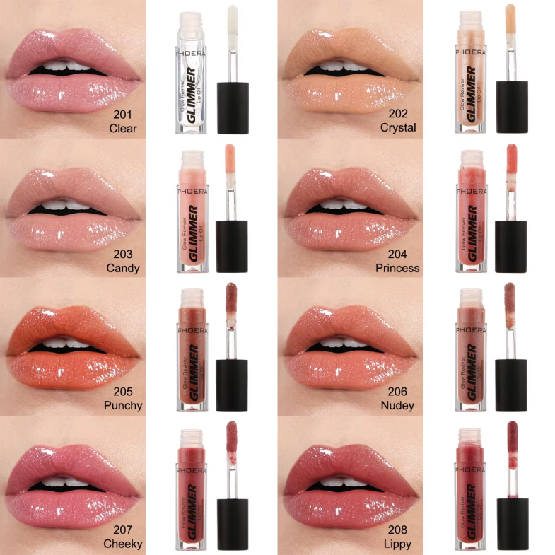PHOERA Glow Reviver Lip Oil Glimmer – image 6