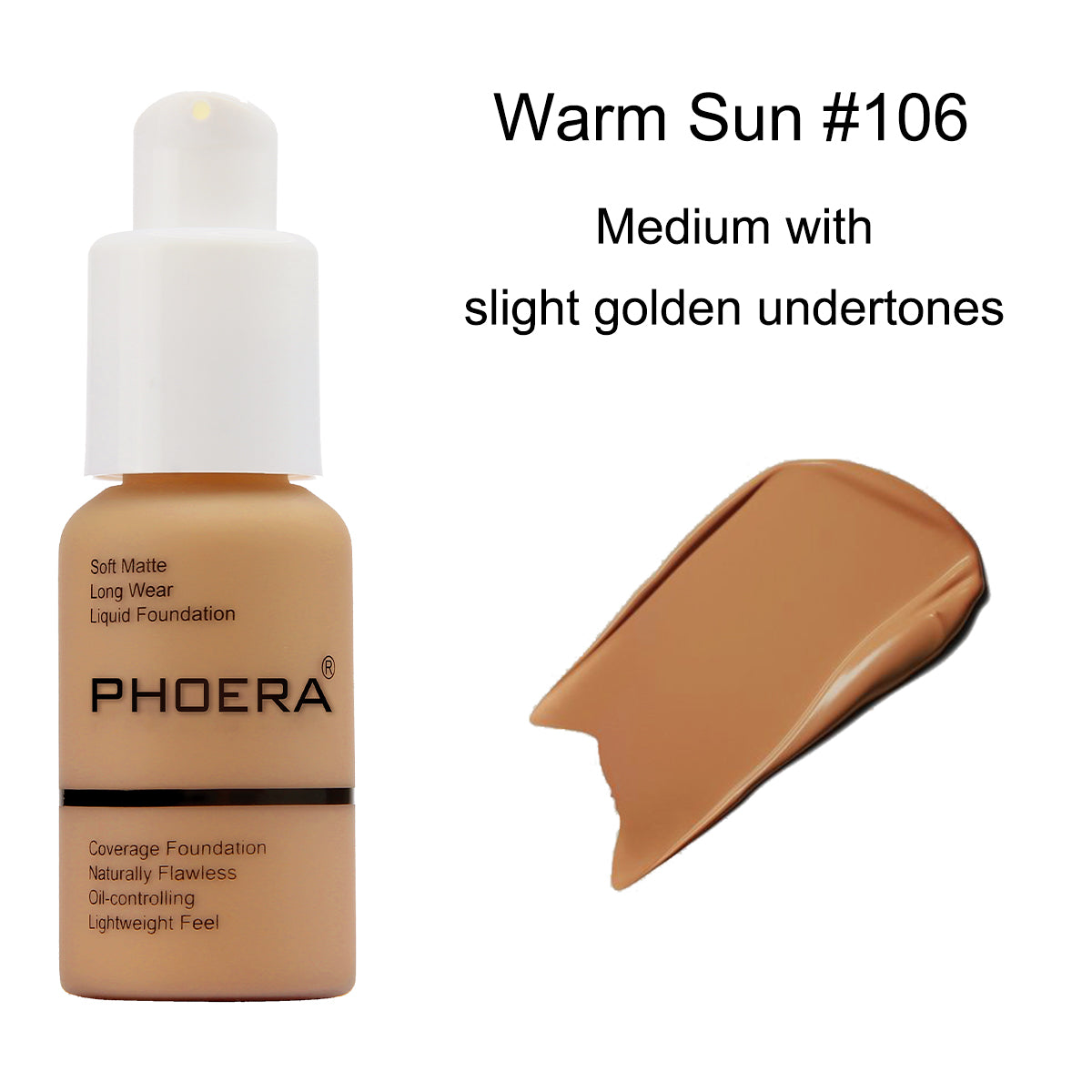 PHOERA Full Coverage Liquid Foundation – image 7