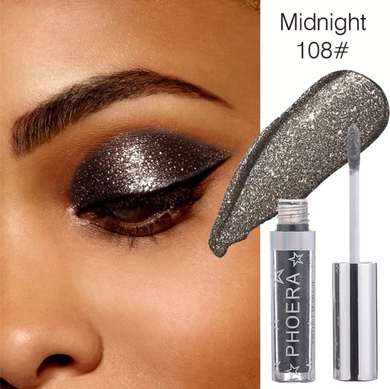 PHOERA Magnificent Metals Glitter and Glow Liquid Eyeshadow – image 3