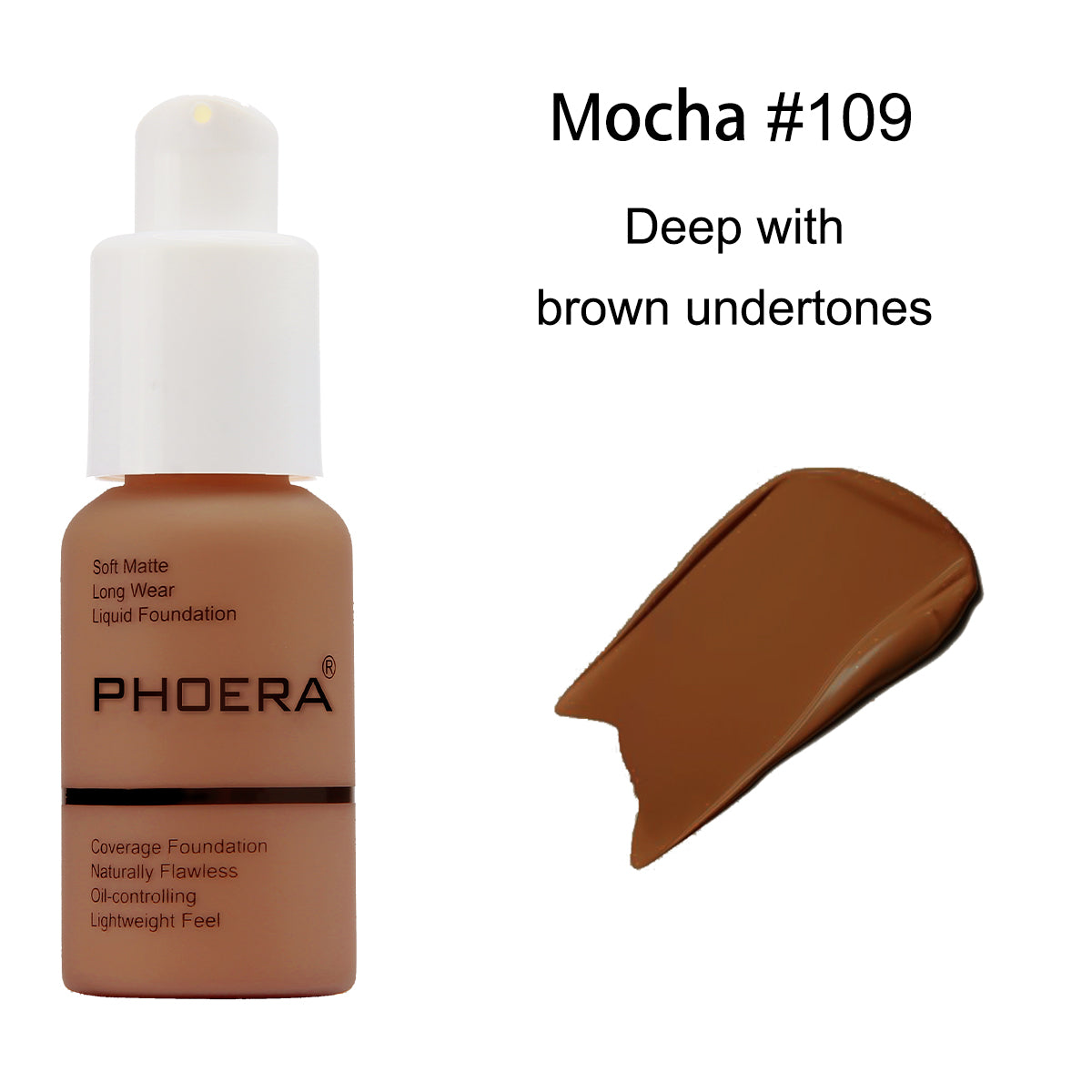 PHOERA Full Coverage Liquid Foundation – image 10