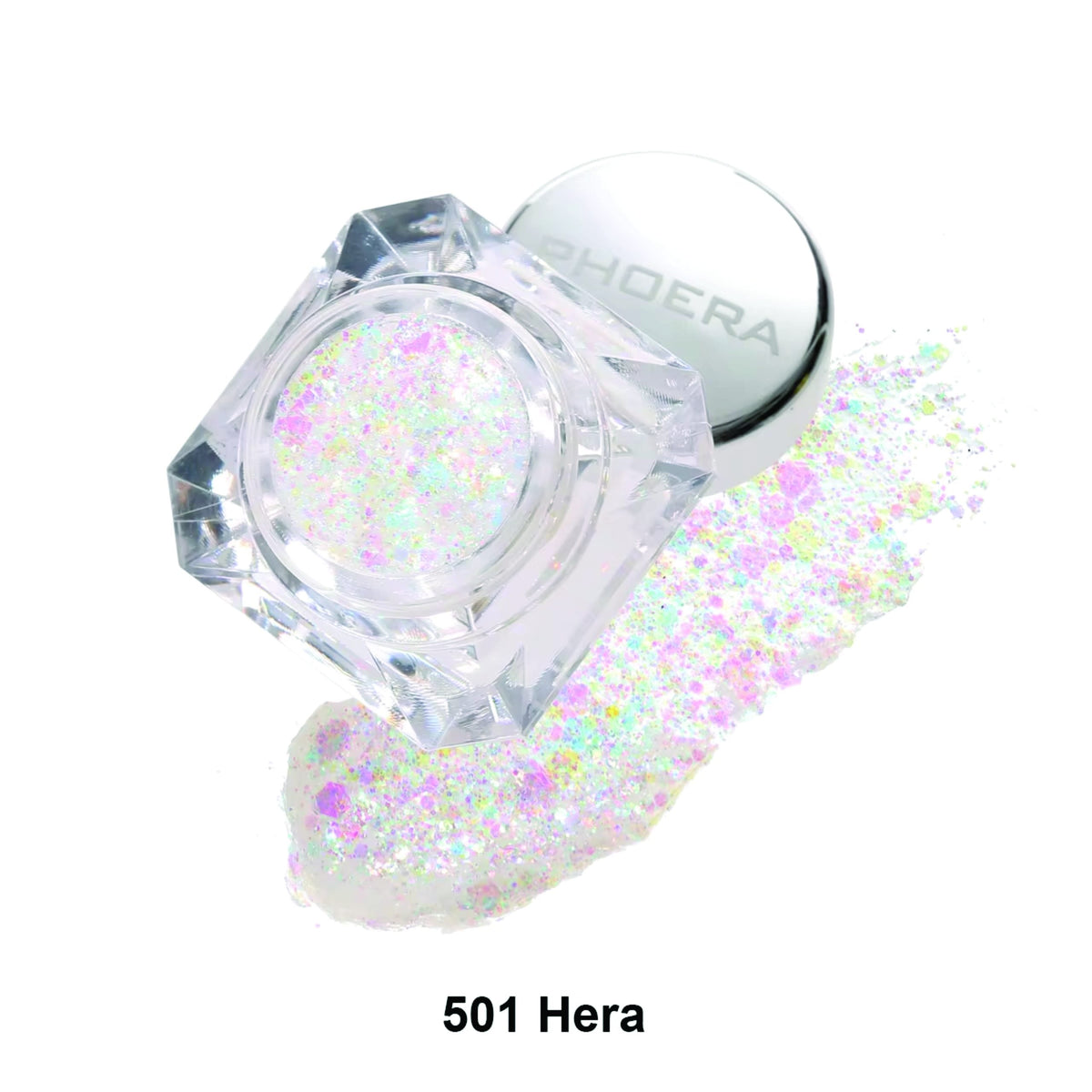 PHOERA Face & Body Glitter Gel Flakes – image 9