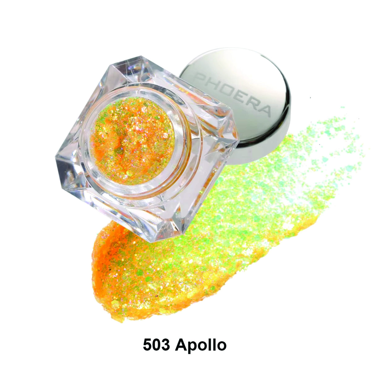 PHOERA Face & Body Glitter Gel Flakes – image 11