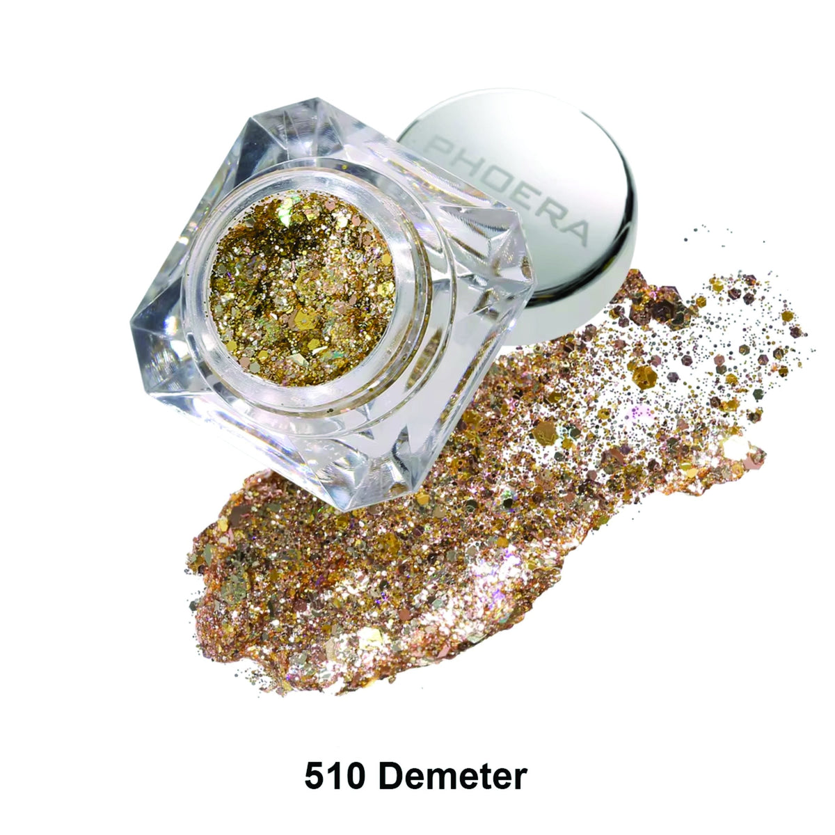 PHOERA Face & Body Glitter Gel Flakes – image 18