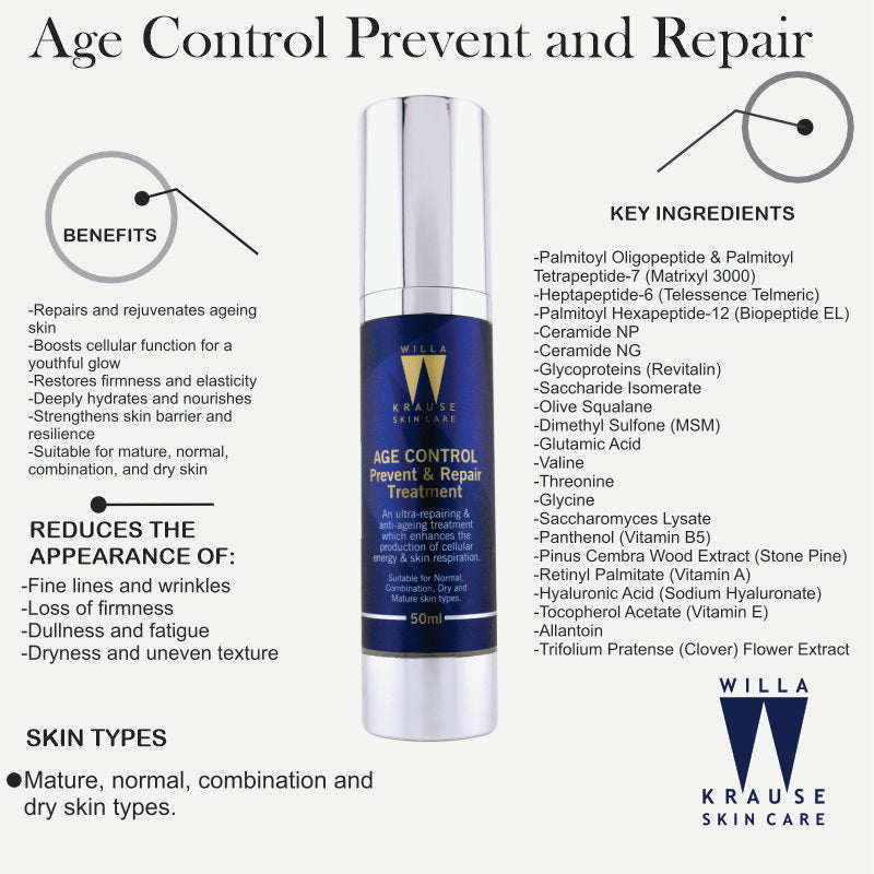 Willa Krause - Age Control Prevent and Repair 50ml – image 2