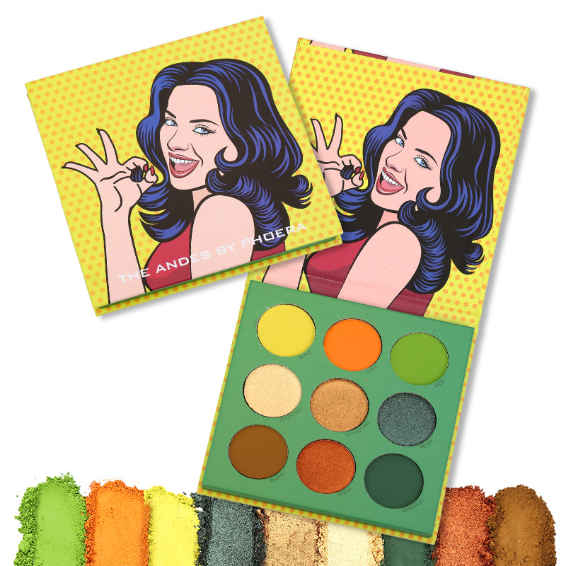 PHOERA Highly Pigmented Eyeshadow X9 Palette – image 14