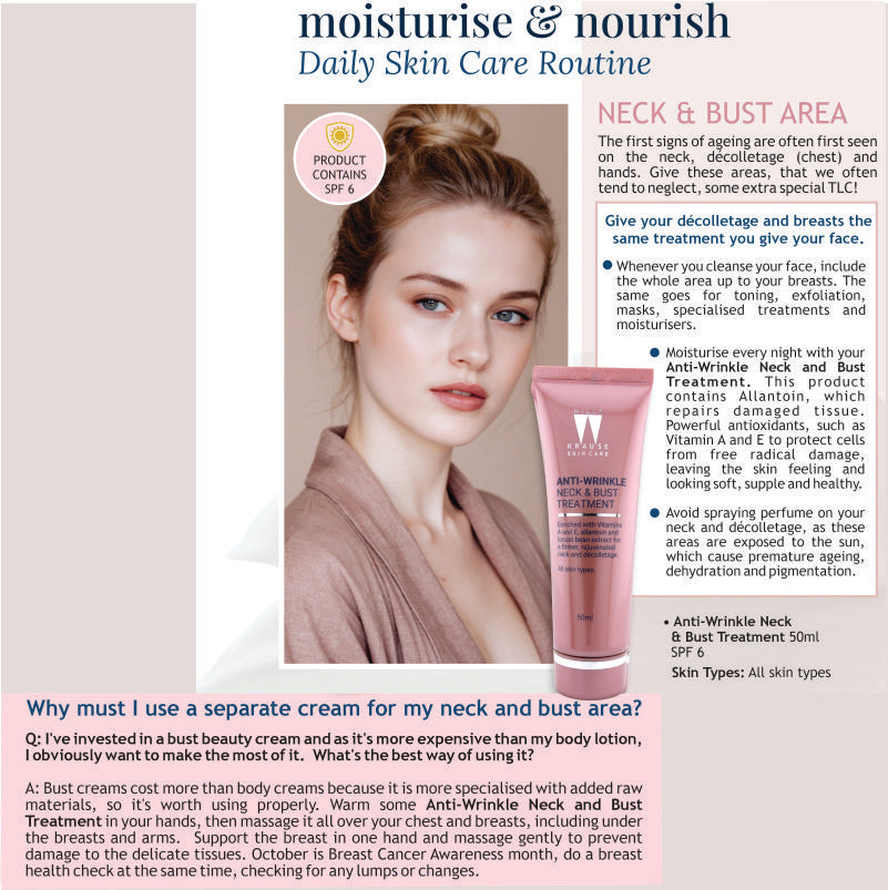 Willa Krause - Anti Wrinkle Neck & Bust Treatment 50ml