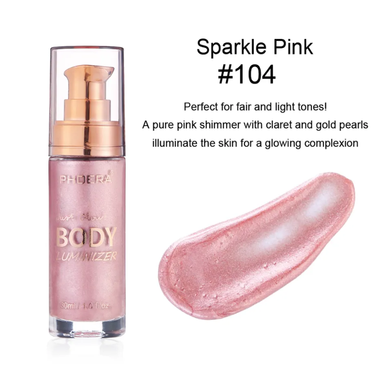 PHOERA Luminizer Shimmer Body Oil – image 6