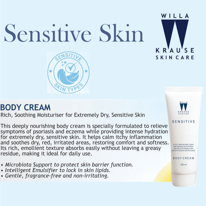 Willa Krause Sensitive Skin - Body Cream 200ml – image 6