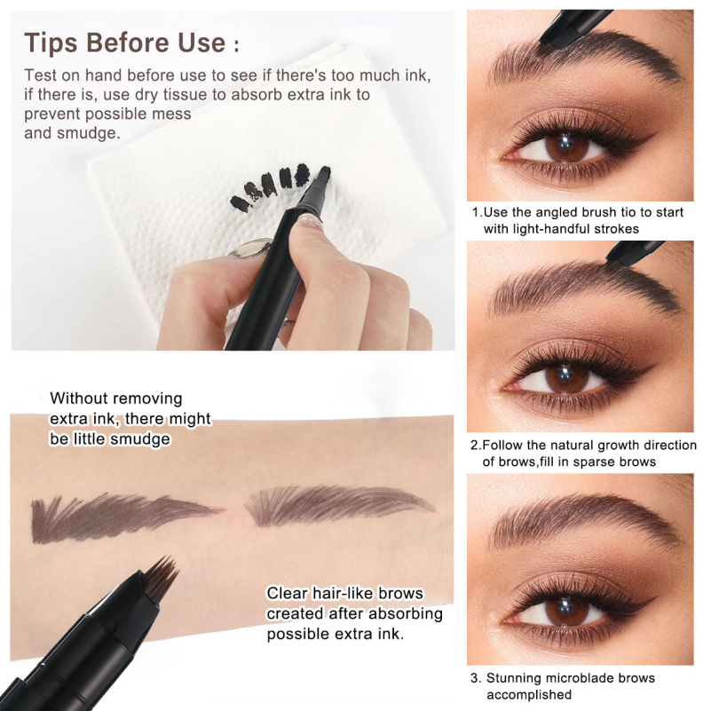 PHOERA Instant Hair-like Eyebrow Pen – image 11