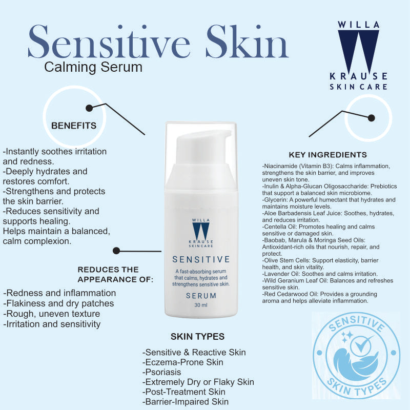 Willa Krause Sensitive Skin - Calming Serum 30ml – image 2