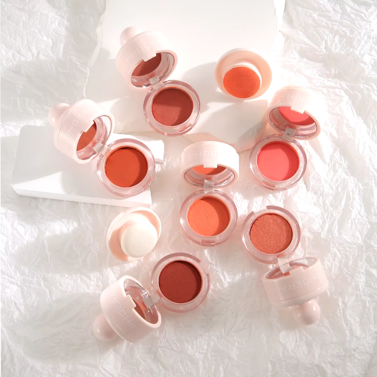 PHOERA Cream To Powder Canned Blush Mud – image 6