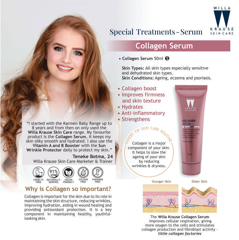 Willa Krause- Collagen Serum 50ml – image 3