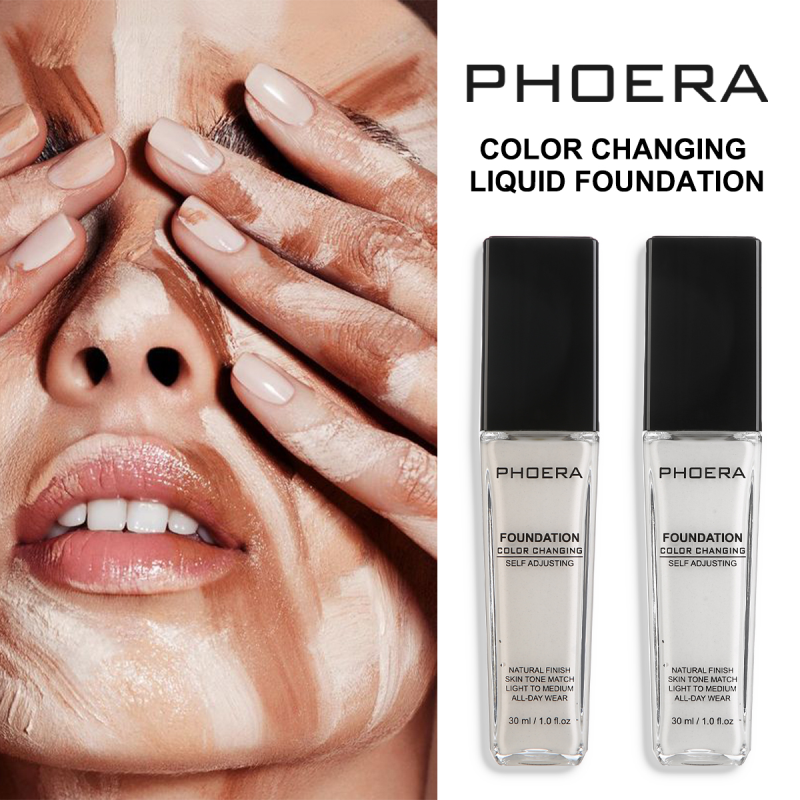 PHOERA Colour Changing Liquid Foundation – image 4