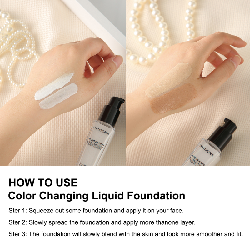 PHOERA Colour Changing Liquid Foundation – image 8