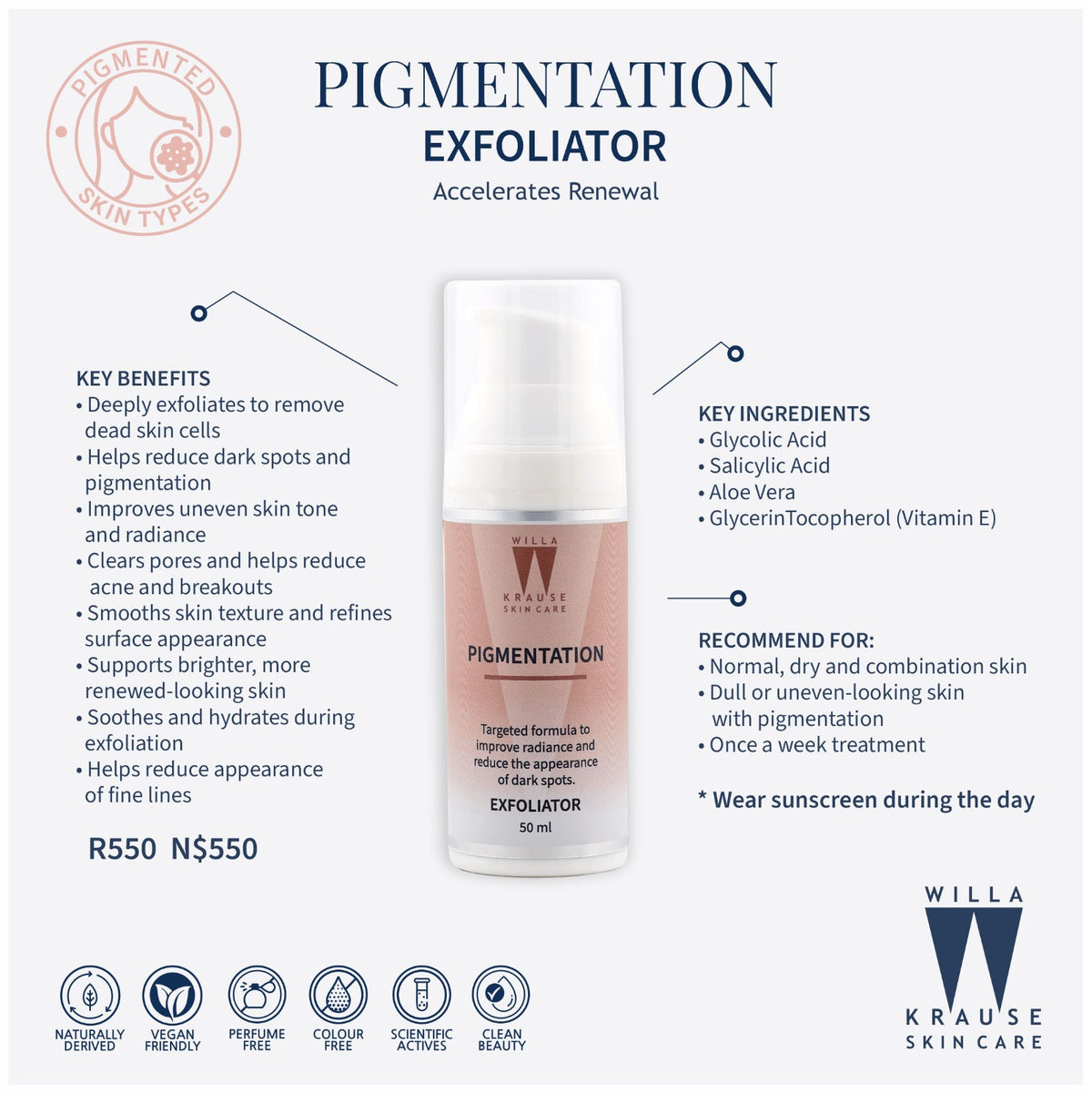 Willa Krause - Pigmentation Cleanser 200ml – image 2