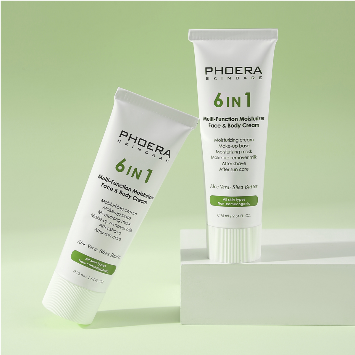 PHOERA 6 in 1 Multi-Function Moisturizer Face & Body Cream