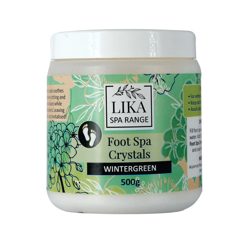 Lika Foot Spa Crystals Wintergreen 500g