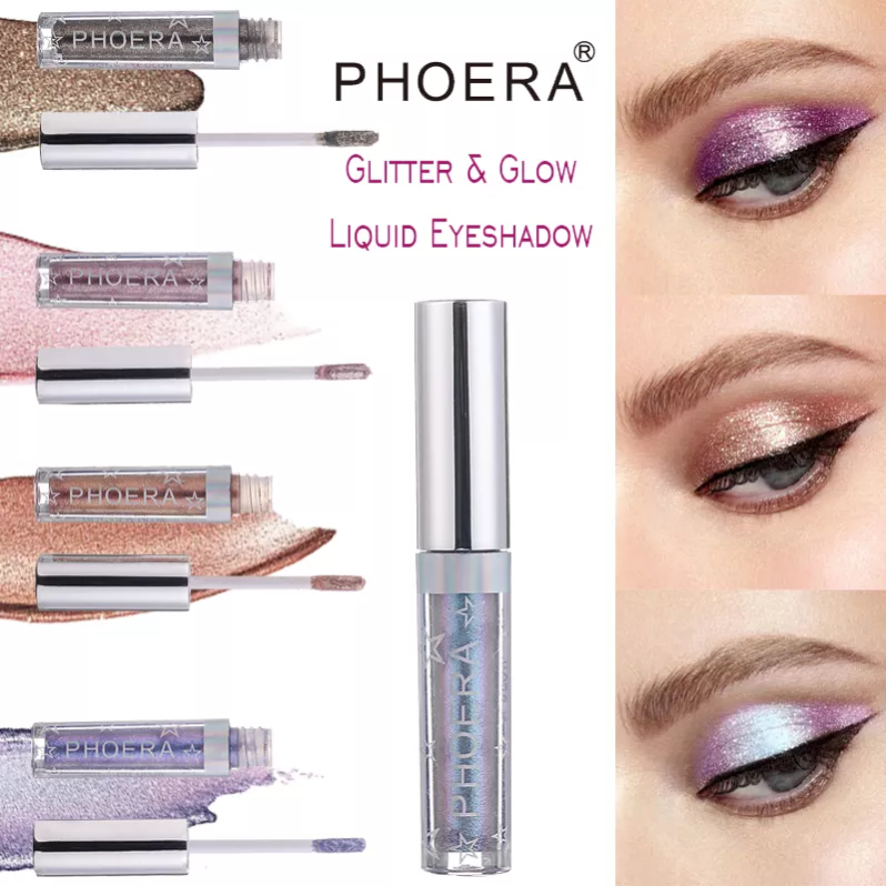 PHOERA Magnificent Metals Glitter and Glow Liquid Eyeshadow