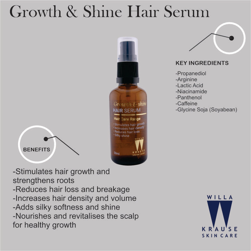 Willa Krause Skin Care - Hair Growth Serum - Combo Set 020
