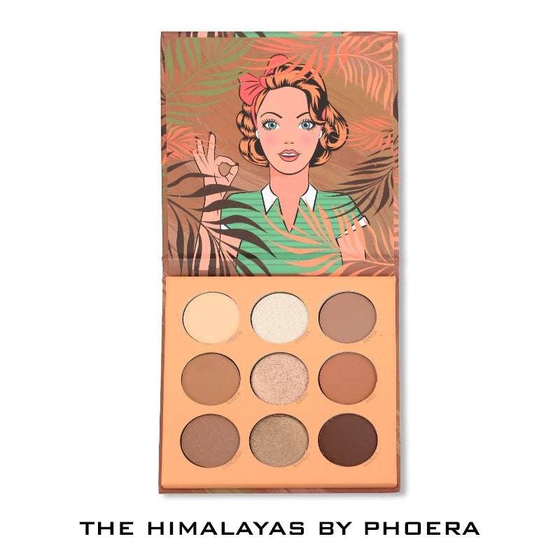 PHOERA Highly Pigmented Eyeshadow X9 Palette – image 16
