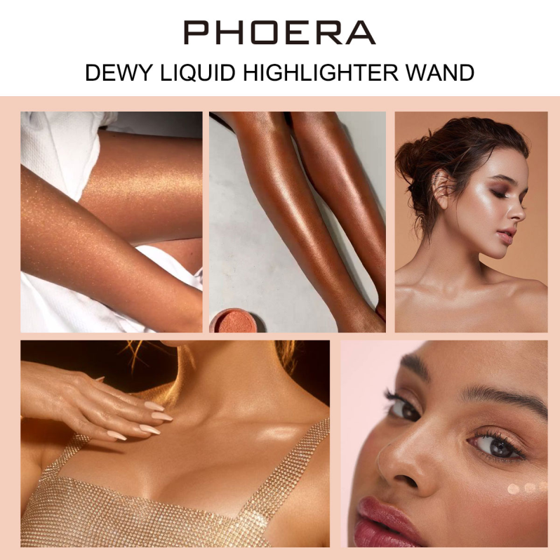 PHOERA Glow Liquid Highlighter Wand – image 2