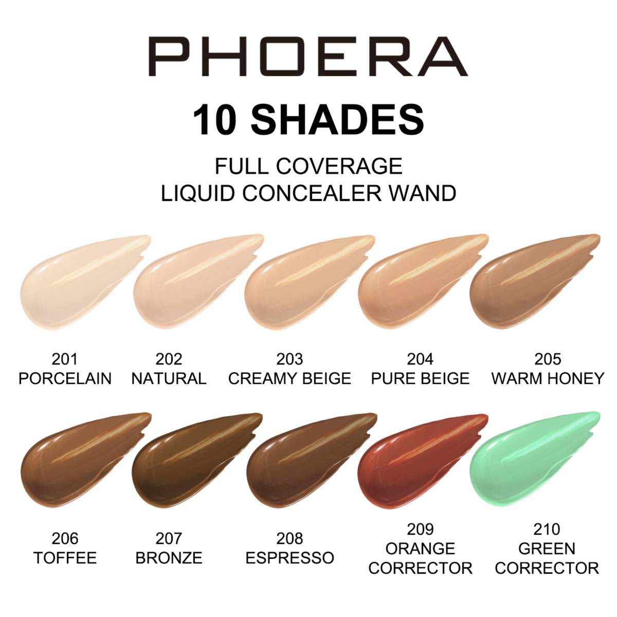 PHOERA Full Coverage Liquid Concealer Wand – image 12