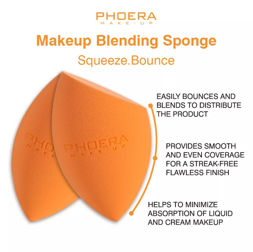 PHOERA Latex-Free Vegan Makeup Sponge – image 3
