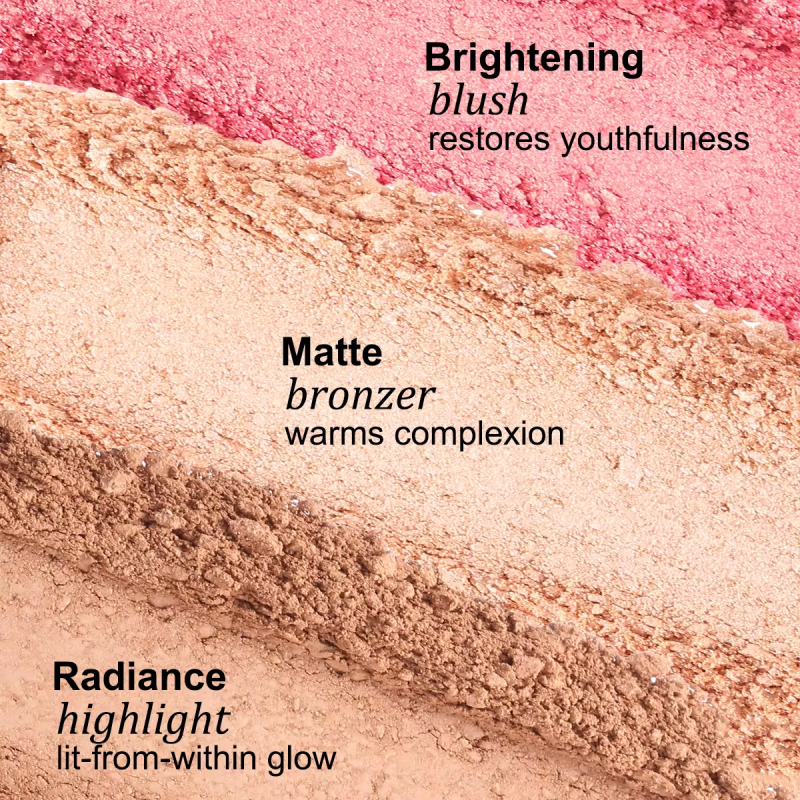 PHOERA 3 in 1 MAKEUP PALETTE blush bronzer highlight – image 9