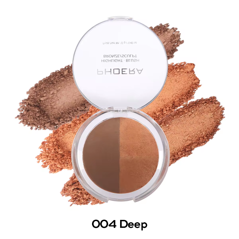 PHOERA 3 in 1 MAKEUP PALETTE blush bronzer highlight – image 4