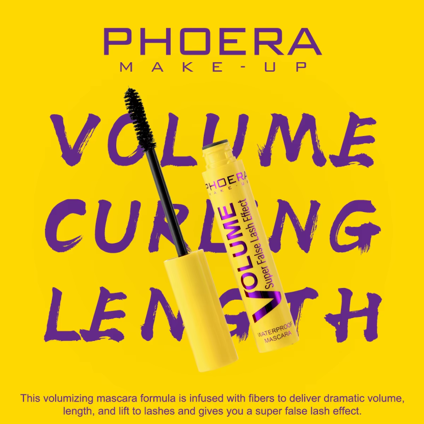 PHOERA Volumizing Waterproof Fiber Mascara – image 2