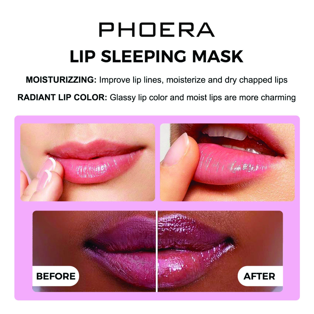 PHOERA Nourish Lip Sleeping Mask – image 3