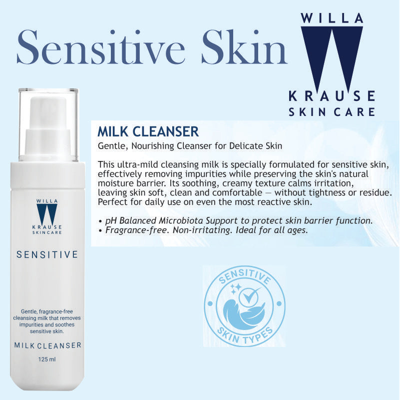 Willa Krause Sensitive Skin - Milk Cleanser 125ml – image 6