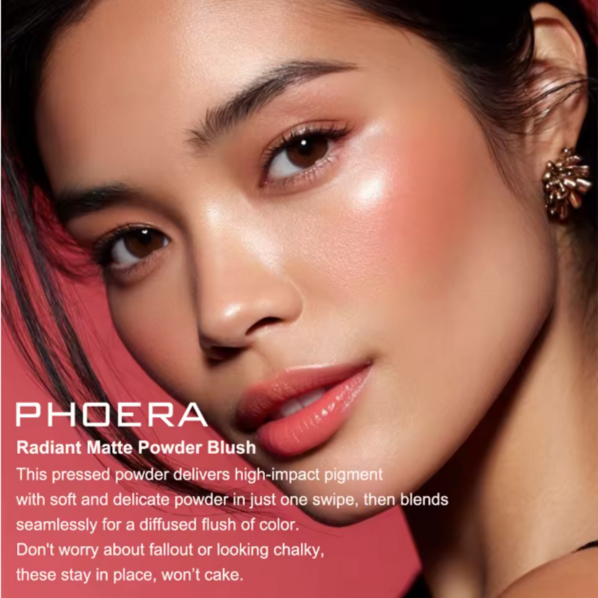 PHOERA Radiant Matte Powder Blush – image 14