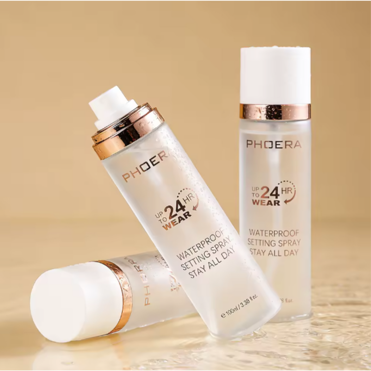 PHOERA 24 Hour Wear Waterproof Matte Makeup Setting Spray 100ml – image 6