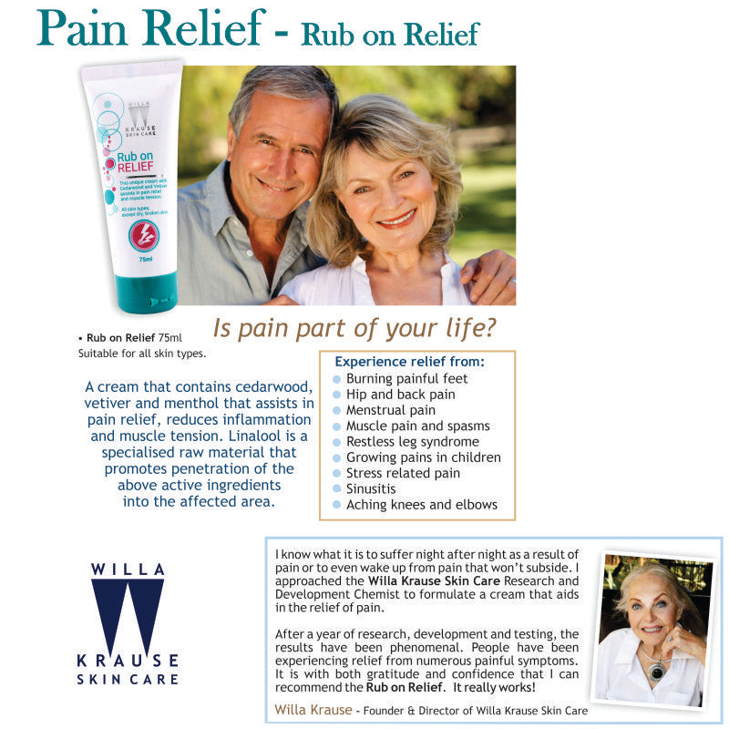 Willa Krause - Pain Relief - Rub on Relief 75ml – image 3