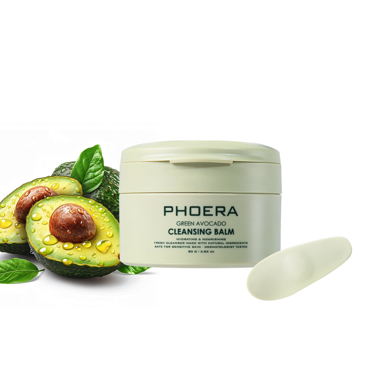 PHOERA Green Avocado Cleansing Balm 80g – image 8