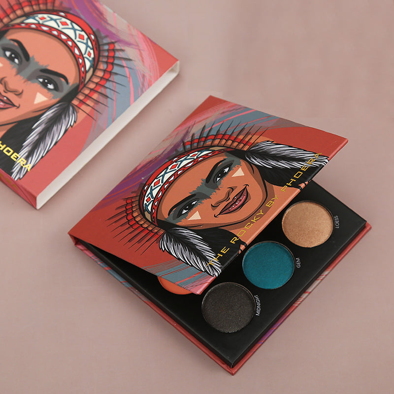 PHOERA Highly Pigmented Eyeshadow X9 Palette – image 4