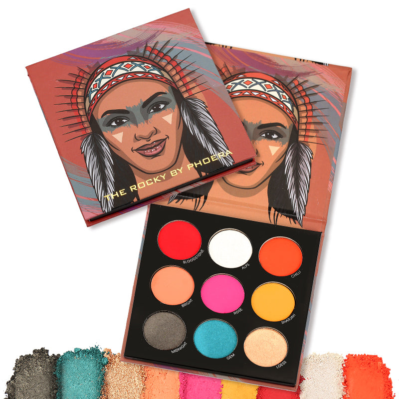PHOERA Highly Pigmented Eyeshadow X9 Palette – image 25