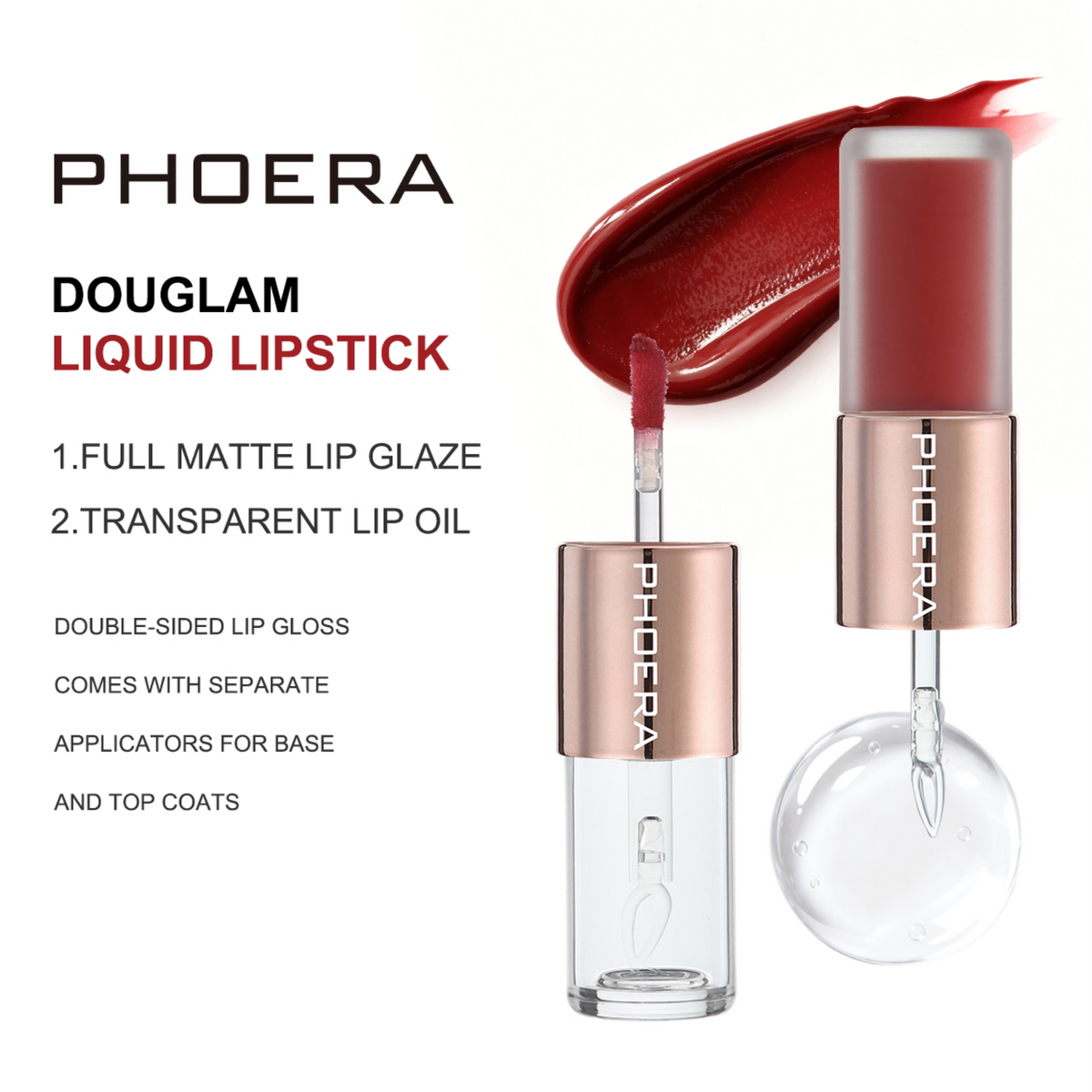 PHOERA Rouge Ultra Liquid Lipstick Duo