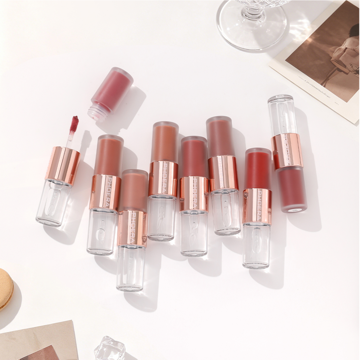 PHOERA Rouge Ultra Liquid Lipstick Duo – image 14