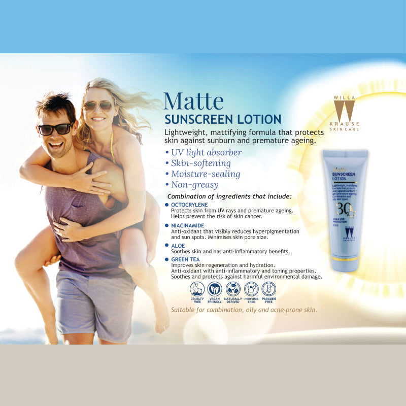 Willa Krause - Matt Sunscreen Lotion 50ml – image 3
