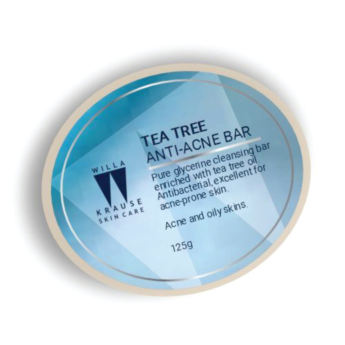 Willa Krause - Tea Tree Anti Acne Bar 125g