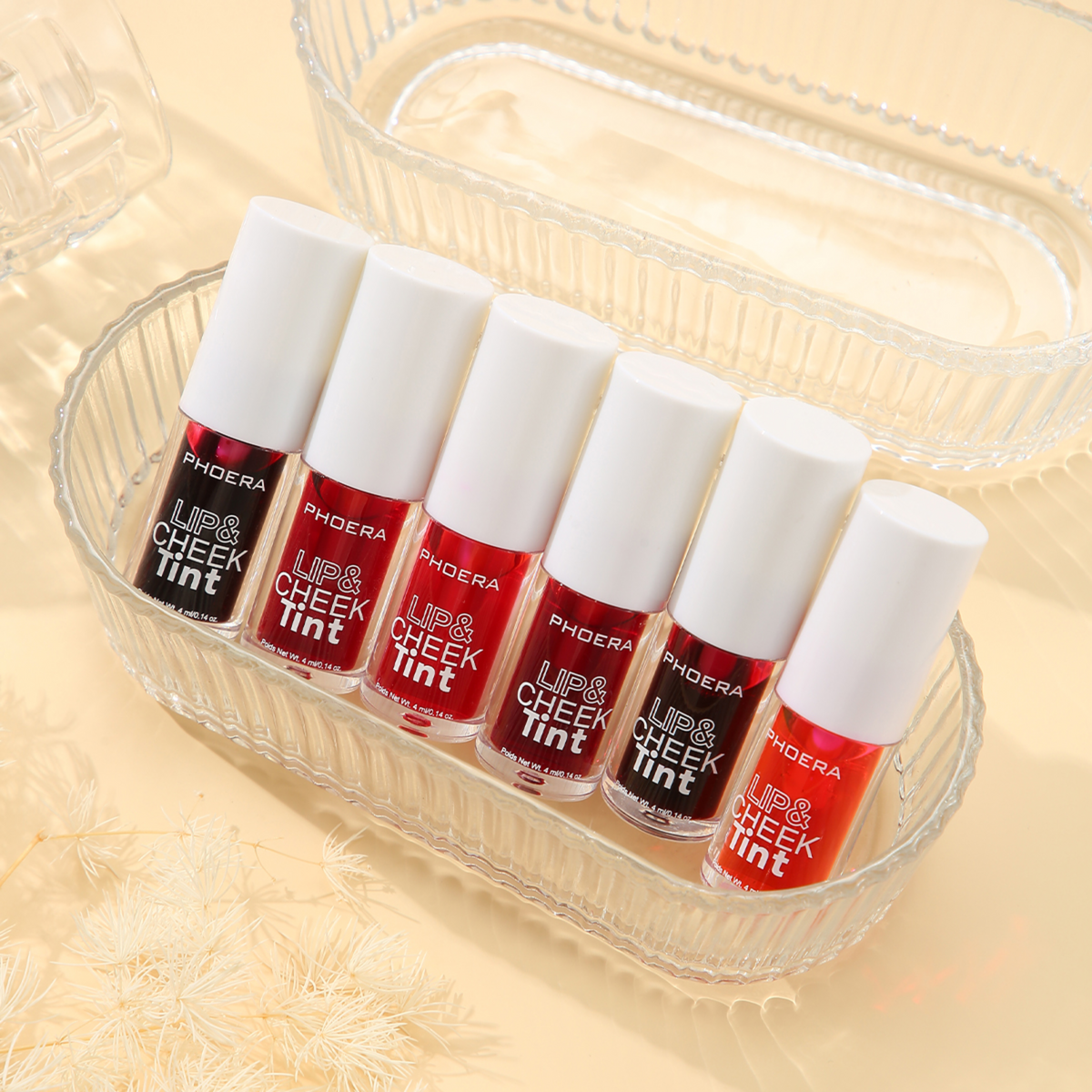 PHOERA Lip & Cheek Tint Stain Matte Finish – image 7