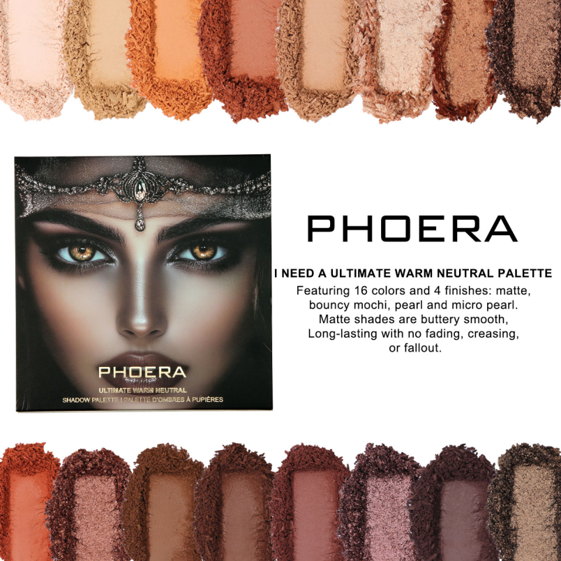 PHOERA ULTIMATE Eyeshadow X16 Palette – image 2