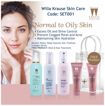 Willa Krause Skin Care - Normal to Oily Skin - Combo Set 001