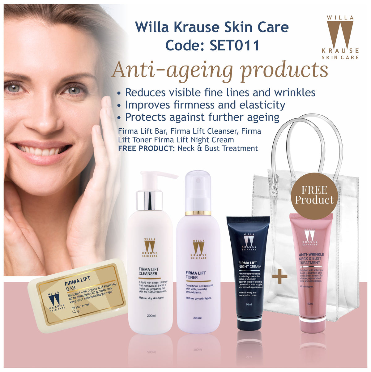 Willa Krause Skin Care - Anti-ageing product - Combo Set 011